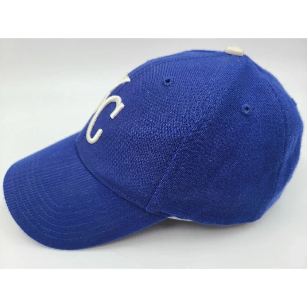 Youth Kansas City Royals TEI Adjustable Hat Cap Boy Girl MLB Baseball Blue White